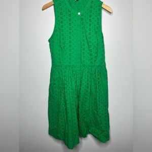 J Crew Medium Kelly Green Dress